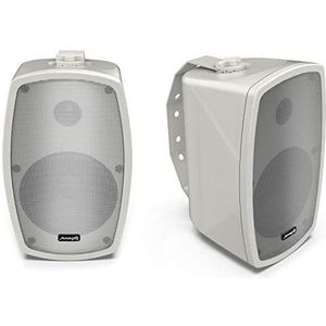 Audibax Ambient 5 White Pareja de Altavoces Pasivos Pared 5 Pulgadas 100v / 8ohm