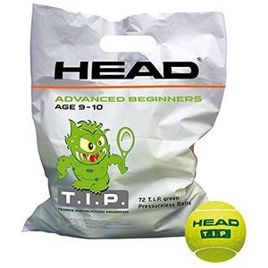 HEAD Tip 72 tennisballen, groen