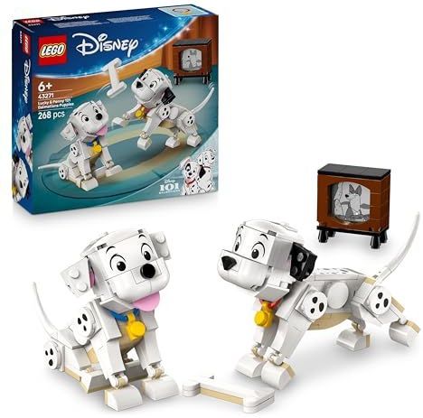 LEGO Disney Lucky en Penny - Speelgoed - Dierenfiguren - Beweegbaar Hoofd, Benen en Staart