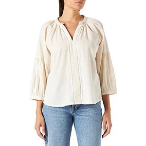 Part Two PipiPW SH Blouse Relaxed Fit White, 36 Vrouwen