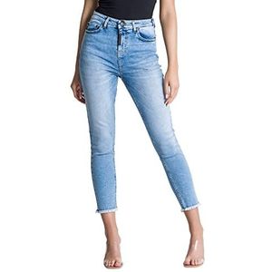 Gianni Kavanagh Light Blue Core Skinny jeans voor dames, Lichtblauw, XL