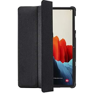 Hama Hoes voor Samsung Galaxy Tab S7 11 inch en S-Pen (opklapbare tabletcase, beschermhoes met standfunctie, magnetische hoes met automatische weke/slaap, robuust materiaal) zwart