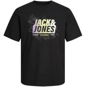 JACK&JONES JUNIOR JCOMAP Summer Logo Tee SS Crew Neck JNR, zwart, 128 cm