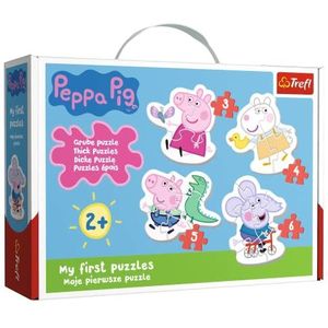Trefl Baby puzzel Peppa Pig 3/4/5/6T