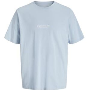 Jack & Jones - JORVESTERBRO - T-shirt - Lichtblauw/Wit