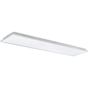 EGLO Plafondlamp Urtebieta, LED-paneel van metaal en kunststof in wit, lamp plafond voor keuken en kantoor, plafondverlichting neutraal wit, L x B 119,5 cm