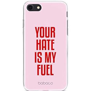 ERT GROUP mobiel telefoonhoesje voor Apple Iphone 7/8/ SE 2/ SE 3 origineel en officieel erkend Babaco patroon My fuel 003 aangepast aan de vorm van de mobiele telefoon, hoesje is gemaakt van TPU