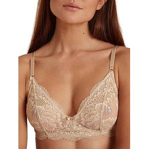CALIDA Dames Modal Sense BH, Iers Cream, Standaard, Irish Cream, 75C