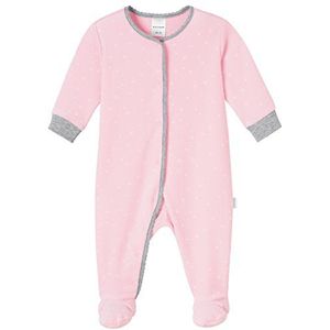 Schiesser baby-meisjespak met voet tweedelige pyjama