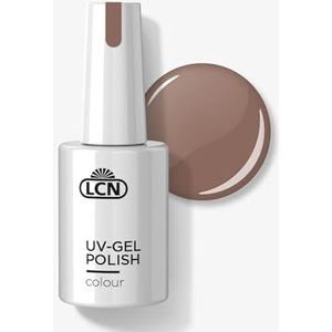 LCN Uv-nagellak Camel beige – dekkende en langdurige Shellac – zachte soak-off oplossing – veganistisch, dierproefvrij en HEMA-vrij – 10 ml