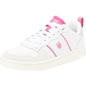 K-Swiss Lozan Match LTH Sneakers voor dames, White Raspberry Starwhite Silver, 42 EU