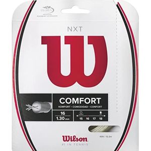 Wilson Unisex Nxt Tennis Racket Racquet Snaren, Wit, 40 ft UK