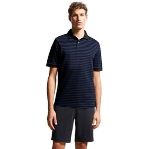 Bugatti - Poloshirt - Marine - Met Logo-Opschrift