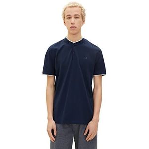 Tom Tailor Denim Poloshirt heren 1035846,10668 - Sky Captain Blue,XS