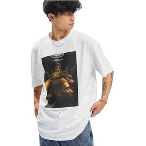 Mister Tee Kid from Akron Oversized T-shirt voor heren, wit, 3XL