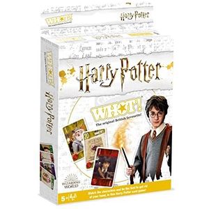 Winning Moves - Harry Potter WHOT! Kaartspel, Italiaanse editie, familiekaartspel, vanaf 6 jaar, WM02821-ML1-12