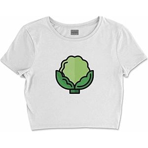 Bona Basics, Digitaal bedrukt, basic T-shirt voor dames,%100 katoen, wit, casual, damestops, maat: XL, Wit, XL