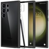 Spigen Ultra Hybrid Case Compatibel met Samsung Galaxy S23 Ultra 5G hoesje -Matte Black