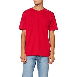 Trigema heren t-shirt deluxe katoen, rood (kersen), 4XL