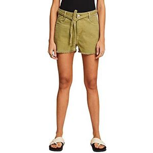 edc by ESPRIT Dames 043CC1C313 Shorts, 325/PISTACHIO Green, 36, 325/Pistachio Green, 36