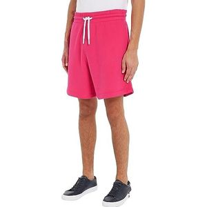 Tommy Hilfiger Dames RLX Hilfiger FR-Terry Shorts, Bright Cerise Roze, XL, Bright Cerise Roze, XL
