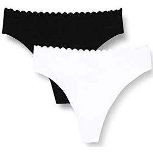 DIM Dames Ondergoed, Zwart Wit, L