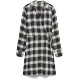 VERO MODA - Jurk - Zwart/Wit - Wikkel Design - Kort/Mini
