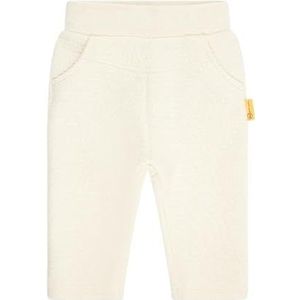 Steiff Broek EU maat 80 Eggnog, meisjesbroek, babybroek voor elke gelegenheid, losse comfortabele pasvorm, wasmachinebestendig, Eggnoga, 80 cm