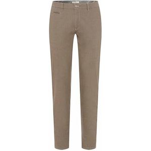 Brax Fabio Wdx Woo.Look Light broek voor heren, beige, 33W / 30L
