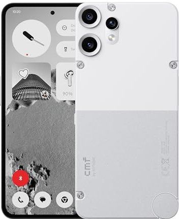 CMF Phone 2 Pro 128GB – 5G-smartphone met 50MP-camera en 20x zoom, 6,77"" FHD+ AMOLED-display met 120Hz, 5000mAh-batterij en Nothing OS 3.2 – Wit