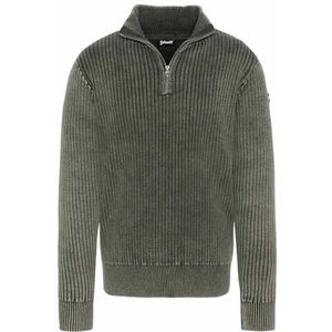 Schott NYC PLKARTER2 Trui, donkerkaki, L, donkerkaki, L