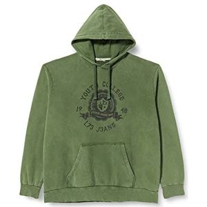 LTB Jeans Heren Gomaca Sweatshirt, Dark Green 413, 3XL