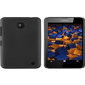mumbi Harde schaal compatibel met Nokia Lumia 630/635 mobiele telefoon hard case telefoonhoes, zwart