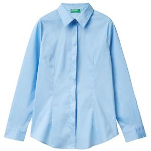 United Colors of Benetton Hemd, Lichtblauw 33 g, XS