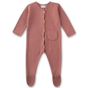 Sanetta Baby-meisjes overall gebreid, Zilverroze., 68 cm