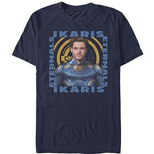 Marvel The Eternals - IKARIS HERO BOX Unisex Crew neck T-Shirt Navy blue L