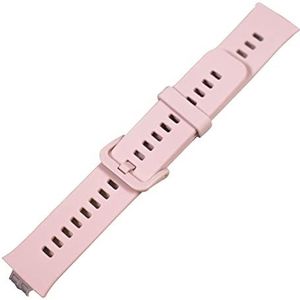 Friendly License - Compatibel met Huawei Watch Fit armband – gemaakt van robuuste siliconen – roze – bescherm je apparaat – reservearmband voor smartwatch