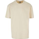 Urban Classics Heren T-shirt Triangle Tee, korte mouwen, bovendeel voor mannen, verkrijgbaar in 2 kleuren, maten S - 5XL, zand, XL