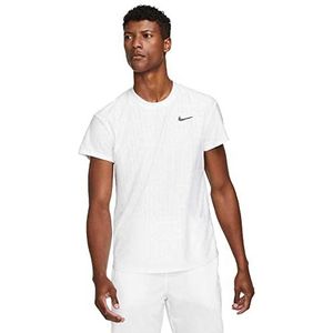 Nike M Nkct DF Advtg T-shirt voor heren, wit/wit/zwart, XL