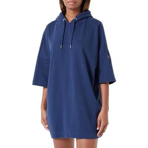 acalmar Oversized sweatshirtjurk voor dames, marineblauw, XS