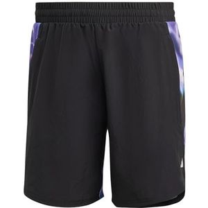 adidas Heren Designed for Movement HIIT Korte Broeken, Black/Silver Met., XXL