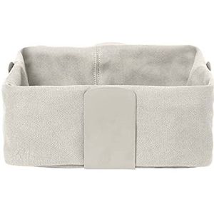 Blomus -DESA- broodmand maat L, zachte beige, harmonieuze uitstraling, 26 x 26 cm, kleur Moonbeam (64207)