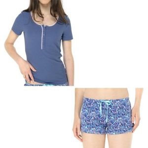 Schiesser Jersey Shorts Dames Slaappak