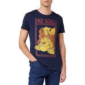 Disney MEDLIONTS001 T-shirt, marineblauw, XL
