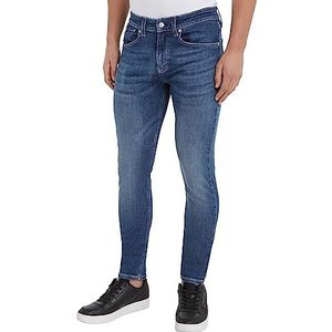 Calvin Klein Jeans Skinny broek voor heren, Blauw, 38W / 32L