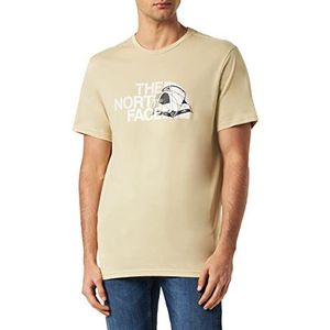 THE NORTH FACE Graphic Half Dome T-shirt Gravel XS