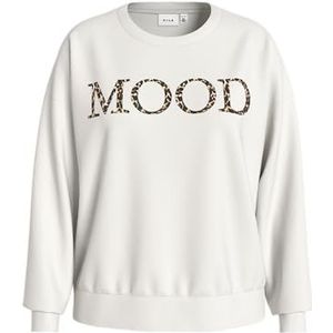 Visiffi Love L/S Sweat/Lc, cloud dancer, XL