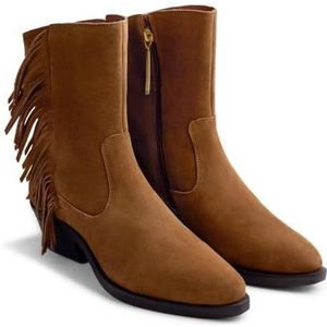 Gioseppo - Kasson - Enkellaarsjes - Cowboy-stijl - Leren - Franje