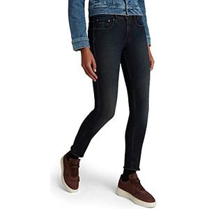 G-Star Raw Damesjeans 3301 Skinny damesjeans met middelhoge taille 3301 Skinny met middelhoge taille, blauw (gedragen in mos C051-c777), 24W x 30L