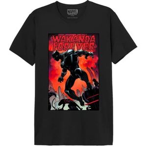 Marvel T-shirt heren, Zwart, 3XL